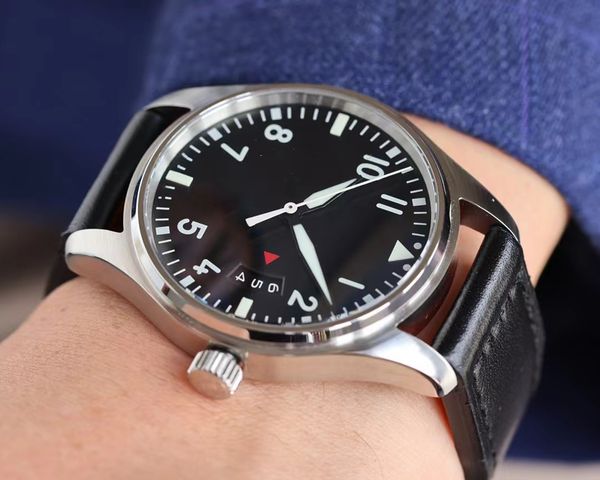 montre de luxe Мужские автоматические кожаные классические наручные часы с автоподзаводом reloj Механические часы с глубоким размахом мирового времени Skyfall Watch Clock