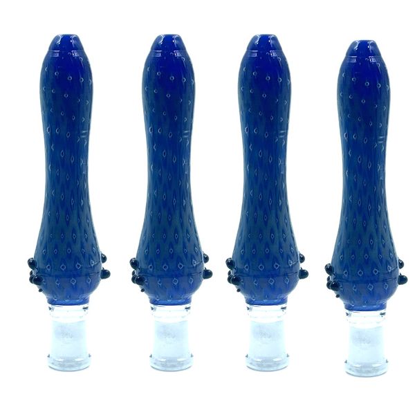 Collettore di nettare in vetro con tubi per olio congiunti da 10 mm Tubo da fumo in silicone Accessori per fumatori per tubi in vetro dab rig