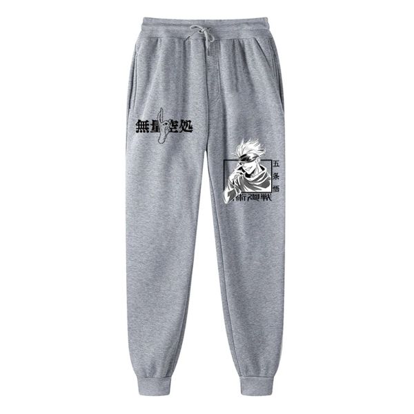 Pantaloni della tuta Anime Jujutsu Kaisen Grafica per uomo Allenamento atletico attivo Pantaloni da jogging con tasche Pantaloni larghi casual 9ZGI 1 YU33