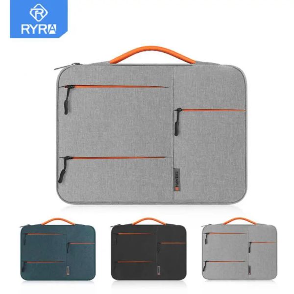 RYRA Laptoptasche PC-Hülle 13 14 15 Cover Funda Sleeve Tragbare Hülle für MacBook Air Pro Redmi Mac Book M1 Laptophülle Aktentasche Rucksack