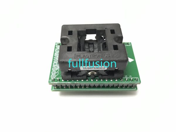 32LQ40TS24040 PLASTRONICS QFN32 TO DIP PROGRAMLAMA ADAPTÖRÜ YARIŞI 0.4mm Pitch Paket Boyutu 4x4mm