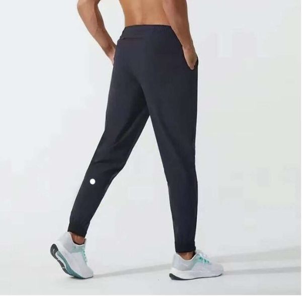 Yoga pantolon ll erkek jogger uzun pantolon spor kıyafeti hızlı kuru çizim sporu cepleri eşofman pantolonları rahat elastik bel fitness pantolon4636