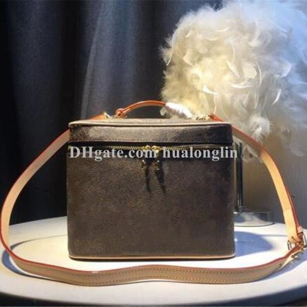 S Rabatt Mode Klassische Frau Tasche Waschen Handtasche Kosmetiktaschen Fällen Qualität Blume Damen Mädchen Designer Aufbewahrungsbox254Y