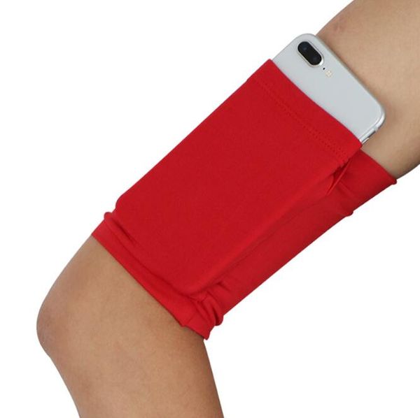 Handgelenk-Arm-Laufsporttasche, elastische Handy-Armband-Sporttasche, Fitness-Walking-Gymnastiktaschen für Damen und Herren, Lauftrainings-Armband-Tasche