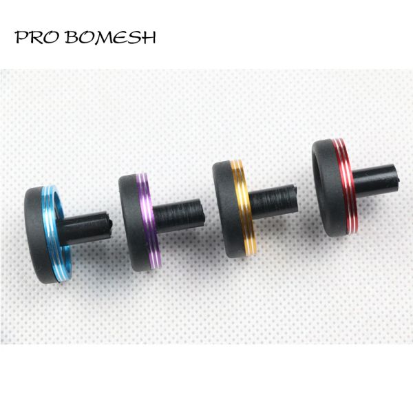 Canne Pro Bomesh 5 pz/lotto 5.8g ABS di Plastica Da Combattimento Butt Cap Butt Plug Decorativo Trim FAI DA TE Canna Da Pesca Componente di Riparazione accessorio