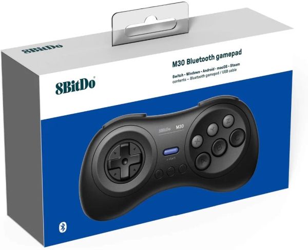 Gamepads 8BitDo M30 Gamepad para Sega Genesis Mega Drive Style para Nintendo Switch macOS Android Steam Xiaomi smartphones