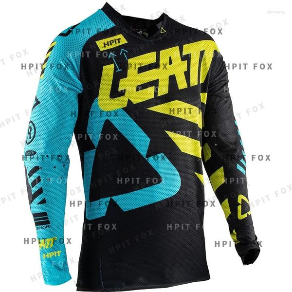 Vestuário de motocicleta 2024 Off Road ATV Racing Camiseta AM RF Bicicleta Ciclismo Downhill Jersey Motocross MTB Hpit