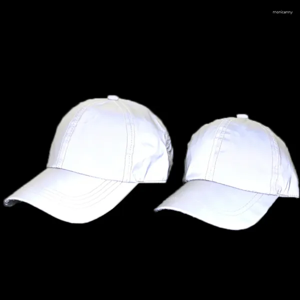 Бейсбольные кепки FOXMOTHER, спортивные клубные бейсболки для бега на открытом воздухе, серебристо-серые светоотражающие бейсбольные кепки для папы для мужчин и женщин Gorras