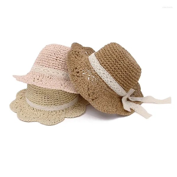 Шляпы GEMVIE, 3 цвета, с кисточками, в стиле пастушки, на открытом воздухе, весна-лето, ковбойская соломенная шляпа, женский солнцезащитный пляжный топ 2024