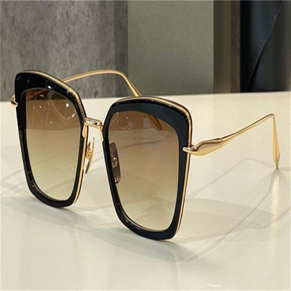 солнцезащитные очки нового модного дизайна, квадратная оправа, авангард, простой популярный стиль, UV-400, уличные защитные очки, высокое качество247d