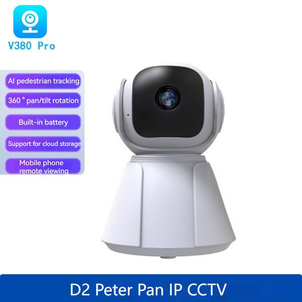 D2 Batterie Kamera Drahtloses Netzwerk Intelligente Sicherheit Indoor Remote Nachtsicht High-definition Home Monitoring IP Kamera