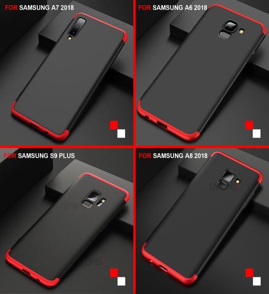 Custodia protettiva 360 per Samsung Note 9 A7 2018 Coque per Galaxy S9 S8 A6 A8 Plus Nota 8 J4 J6 Prime7307141