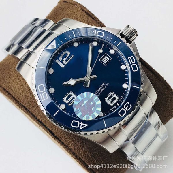 Часы ZF Factory Kangkas Aquatic Overlord Series, прецизионный стальной ремешок, ночное свечение, полностью механические мужские часы для дайвинга, оптовая продажа, оптовая продажа
