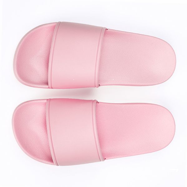 2024 chinelos planos de borracha EVA banho interior chinelo ao ar livre sandálias casuais rosa