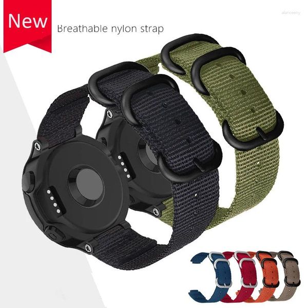 Assista Bandas Correa para Garmin Forerunner 235 Banda Nylon Strap Pulseira 220/230/235/620/630/735XT/235Lite Acessório