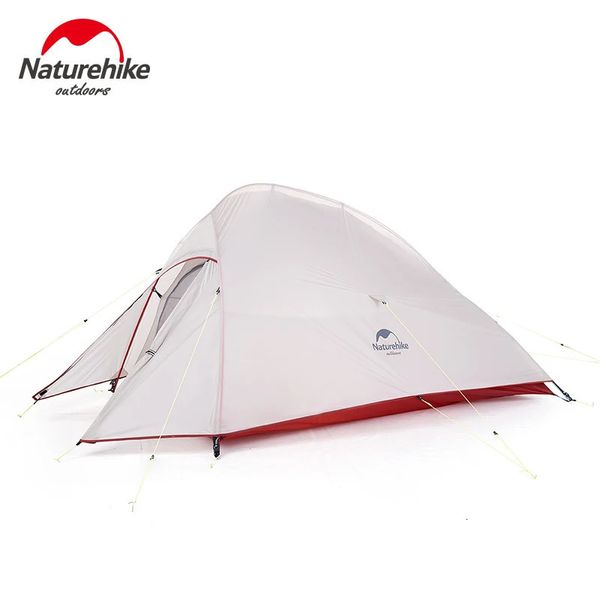 Nuvem acima barraca de acampamento caminhadas ao ar livre família praia sombra à prova dwaterproof água acampamento portátil 1 2 3 pessoa mochila tenda 240220