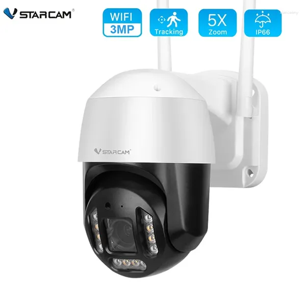 Vstarcam 2K 3MP Smart Wifi PTZ Kamera Outdoor 5X Digital Zoom AI Menschlichen Erkennung Drahtlose CCTV IP Sicherheit Schützen