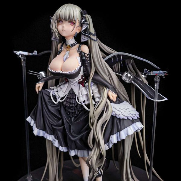 Anime mangá 24cm azur lane formidável anime sexy menina pvc figura de ação brinquedo jogo estátua adulto coleção modelo hentai boneca presente