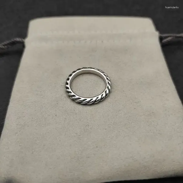 Кольца-кластеры David ManYur, 3 мм, проволочное кольцо с одной пуговицей. Размер кольца: 6-7-8-9 США. Самый красивый подарок!