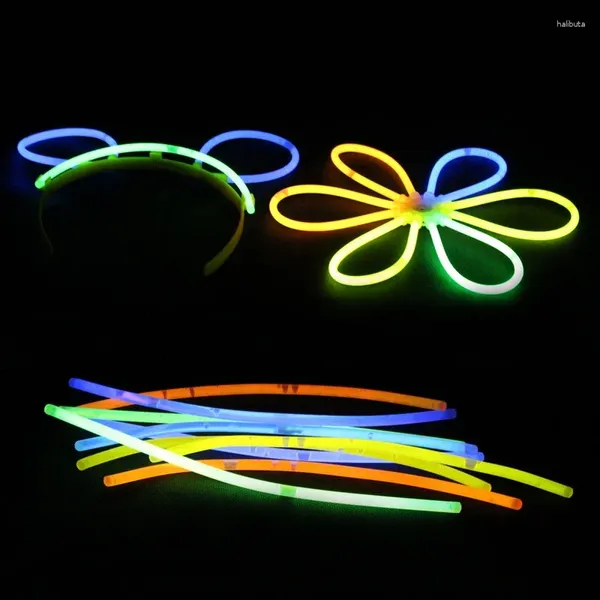 Parti Dekorasyonu 10 PCS LED Head Band DIY Doğum Günü Dekorasyonları Yaratıcı Tasarım Tek Kullanımlık Işık Çubuğu Aksesuarları