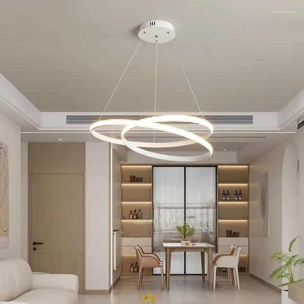 Lâmpadas pendentes luz moderna luxo led lustre quarto teto estilo minimalista restaurante criativo iluminação para casa