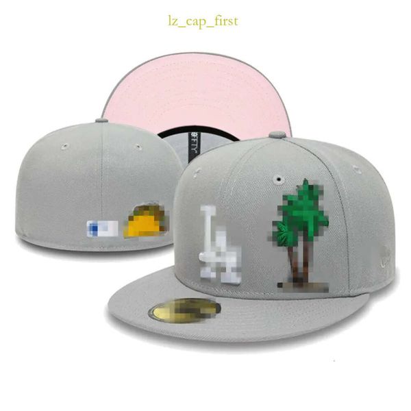 Cappellini New Era Designers Cappello aderente Cappellini New Era Cappelli da baseball da uomo Cappellini Mlbes Colore nero Ricamo Hip Hop Visiera piatta per adulti per uomo Donna Completamente chiuso 7-8 211