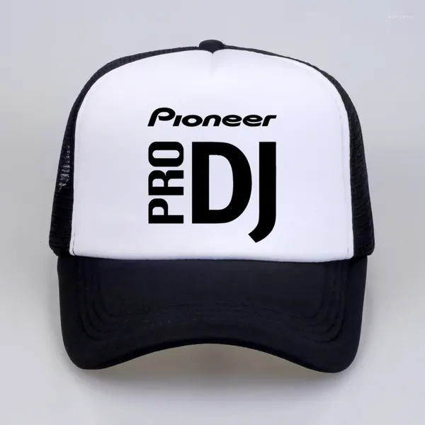 Бейсбольная кепка DJ Style Pioneer, летняя крутая сетчатая бейсболка для женщин и мужчин с принтом PRO Snapback Hat Bone Gorras