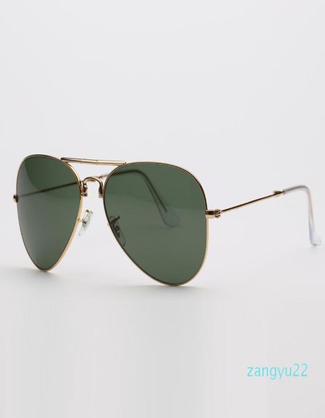 Wholesunglasses faltbare Piloten-Sonnenbrille, hochwertige Luftfahrt-Marken-Sonnenbrille, Herren-Damen-Sonnenbrille mit faltbarer Passform, Leder 5997733