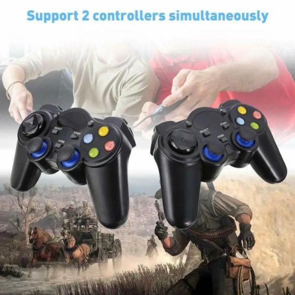 GamePads Game Controller per Android PC TV Box PS3 Smartphone Tablet 2.4G Controller wireless Gaming GamePad Joystick Joypad Accessori