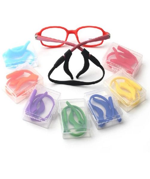 Элегантные цепочки для очков, шнур, силиконовая головка, солнцезащитные очки, защитная лента, фиксатор ремешка, спортивный держатель Chain4641874