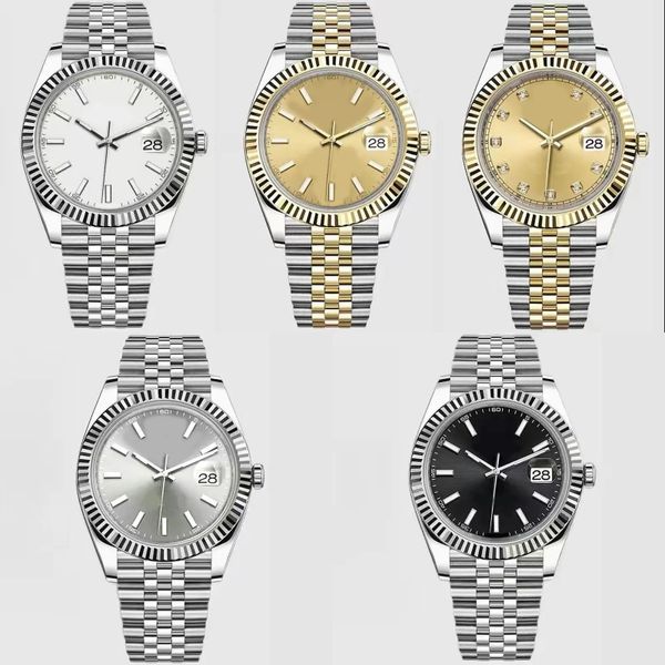 Schwimmuhr mit Diamant, Datejust-Uhr, Ice Out, Luxus-Saphirglas, wertvolle Geschenke für Liebhaber, Montre-Designer-Automatikuhren, langlebig, SB035 B4