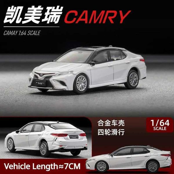 Druckguss-Modellautos 1/64 Toyota Camry, Legierung, Druckguss, Simulationsautomodell, kleines Automodell, Sammlerstück, Ornamente, Geschenk