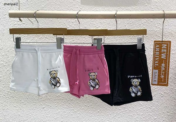 Luxuriöse Baby-Shorts, Puppenbär-Muster, Kinder-Designer-Kleidung, Größe 100–150, Unterkleid für Kinder, Sommer-Hosen für Mädchen und Jungen, 24. Februar 2020