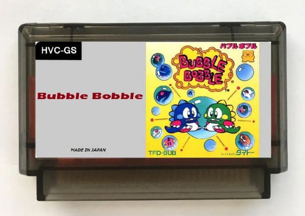 Casi a bolle Bobble (FDS emulato) Cartuccia di gioco per console NES/FC