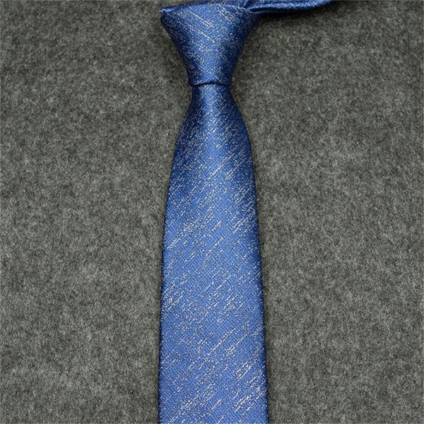 Cravatta firmata seta nero blu jacquard tessuta a mano per uomo matrimonio cravatta casual e business moda Hawaii con cravatte a scatola 105