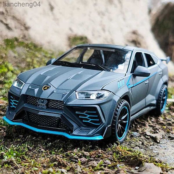 Modellini di auto Diecast 1/32 Modello di auto in lega Luxy Urus Coupe SUV 1/24 Veicolo in metallo Display Regali Compleanno per bambini Bambini Ragazzi Giocattoli di Natale