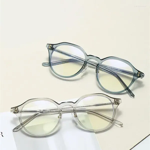 Óculos de sol anti luz azul óculos de leitura unisex óculos de luxo mulheres homens tr90 inserção perna plana óculos acessórios