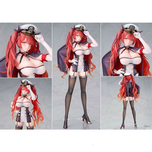 Anime mangá 25cm alter azur lane honolulu leve ver 1/7 sexy menina pvc figura de ação brinquedo adultos coleção hentai modelo boneca presentes