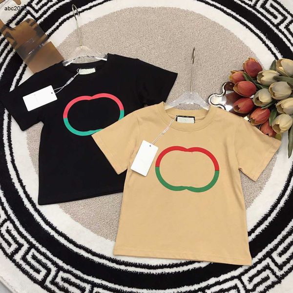 Klassiker Baby T-Shirts Sommer Kinder T-Shirt Top Size 100-150 cm Designer Kinderkleidung Logo Druck kurzärmelige Baumwolljungen Tees 24 Feb220