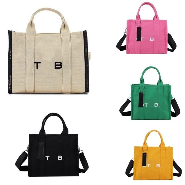 Tote Casual Mini Canvas Umhängetasche Hochleistungs-Damenhandtasche Designer-Tasche Schwarze Tragetaschen Umhängetasche S Mode-Shopping-Geldbörse