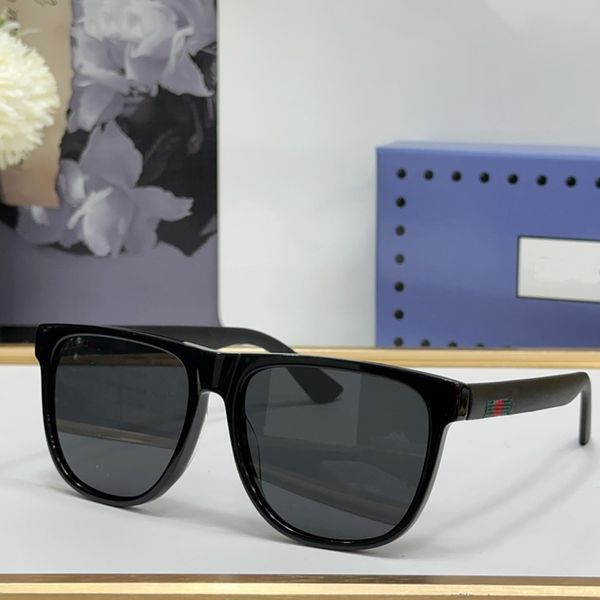 Heiße verkaufende quadratische Designer-Sonnenbrille für Herren und Damen, leicht, bequem, gute Qualität, bequem zu tragen, Outdoor-Reise-Party-Sonnenbrille GG0010S