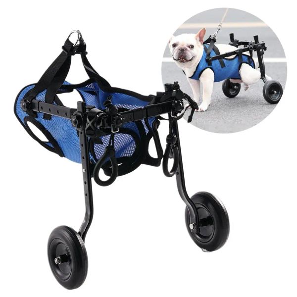 Ausrüstung Einstellbare Hinterbeine Hinterbein Behinderte Haustier Katze Hund Beine Rehabilitation Pet Licht Spaziergang Trolley Werkzeuge Hilfe Mobilität B8U4