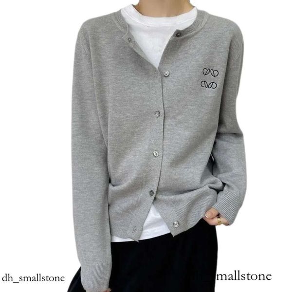 Deigner Maglione da donna Maglione Loewee Maglia Weathirt Girocollo Cardigan a maniche lunghe Felpa con cappuccio Lettera Ricamo Abbigliamento Caual Autunno e inverno caldo