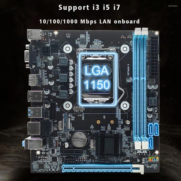 Материнские платы 16 ГБ Micro-ATX LGA1150 Материнская плата Настольные компьютеры H81 Настольный компьютер Материнская плата Интерфейс ввода-вывода PCI Express X16 X1 Слот M.2 Nvme/NGFF