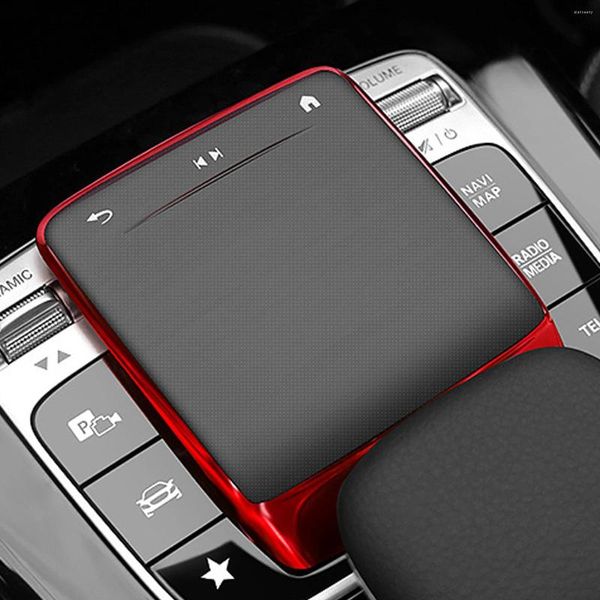 Acessórios interiores do carro tpu controle central mouse protetor de tela capa para mercedes benz a b cla gle gls glb classe w177 w247 c118 w167