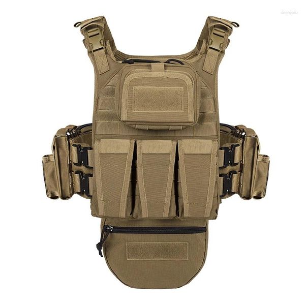 Jagdjacken YAKEDA Plate Carrier Taktische Weste Cordura Schnalle MOLLE Outdoor Actical Protective Shoulder