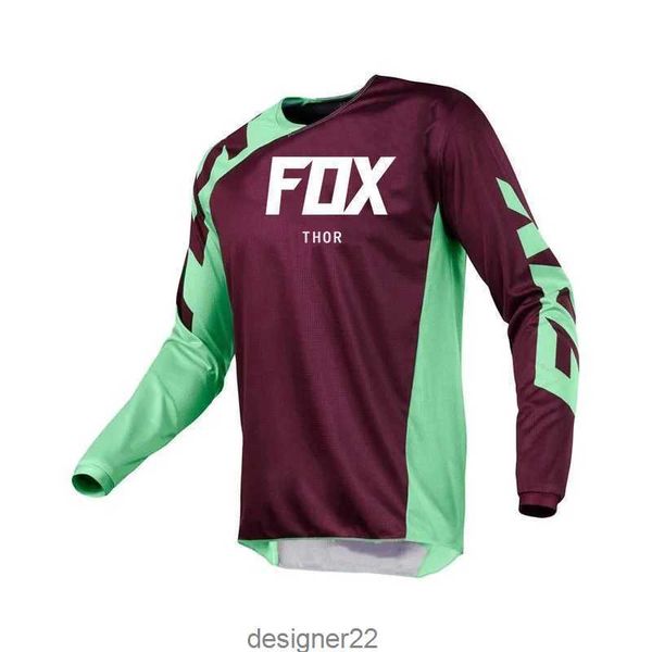 2024 camisa de ciclismo para motocicleta masculina, camisa de motocross mtb downhill fox thor enduro mountain dh