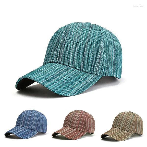 Berretti da baseball Primavera Berretto da baseball Donna Stripe Tie-dye Cotone Sport all'aria aperta Uomo Trucker Cappello Snapback Cappelli Hip Hop Gorras Hombre CP114