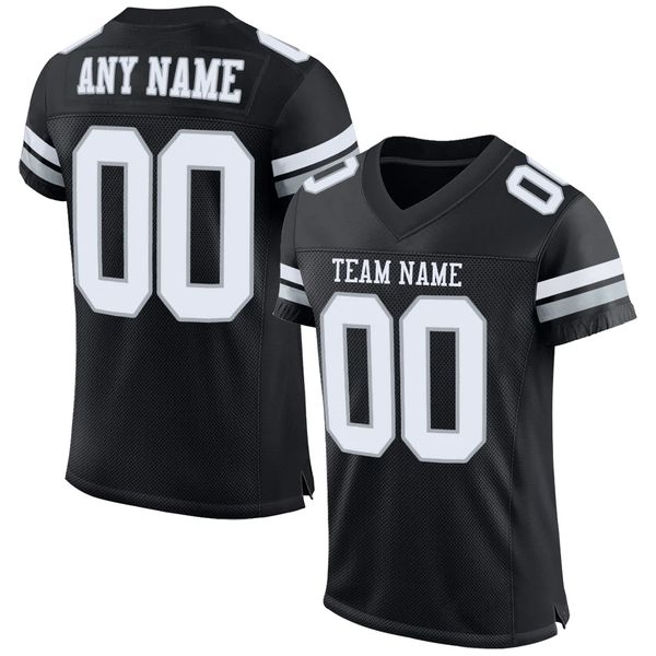 Özel Siyah Beyaz Silver Mesh Authentic Futbol Forması 23 Christian McCaffrey 13 Brock Purdy Futbol Formaları 19 Deebo Samuel 85 George Kittle