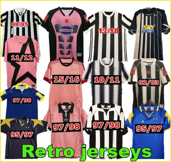 Retro del Piero Conte Futbol Formaları Pirlo Buffon Inzaghi 84 85 92 95 96 97 98 99 02 03 04 05 94 95 Zidane Antik Maillot Davids Conte Gömlek 11 12 15 16 17 18 Pogba Juventus